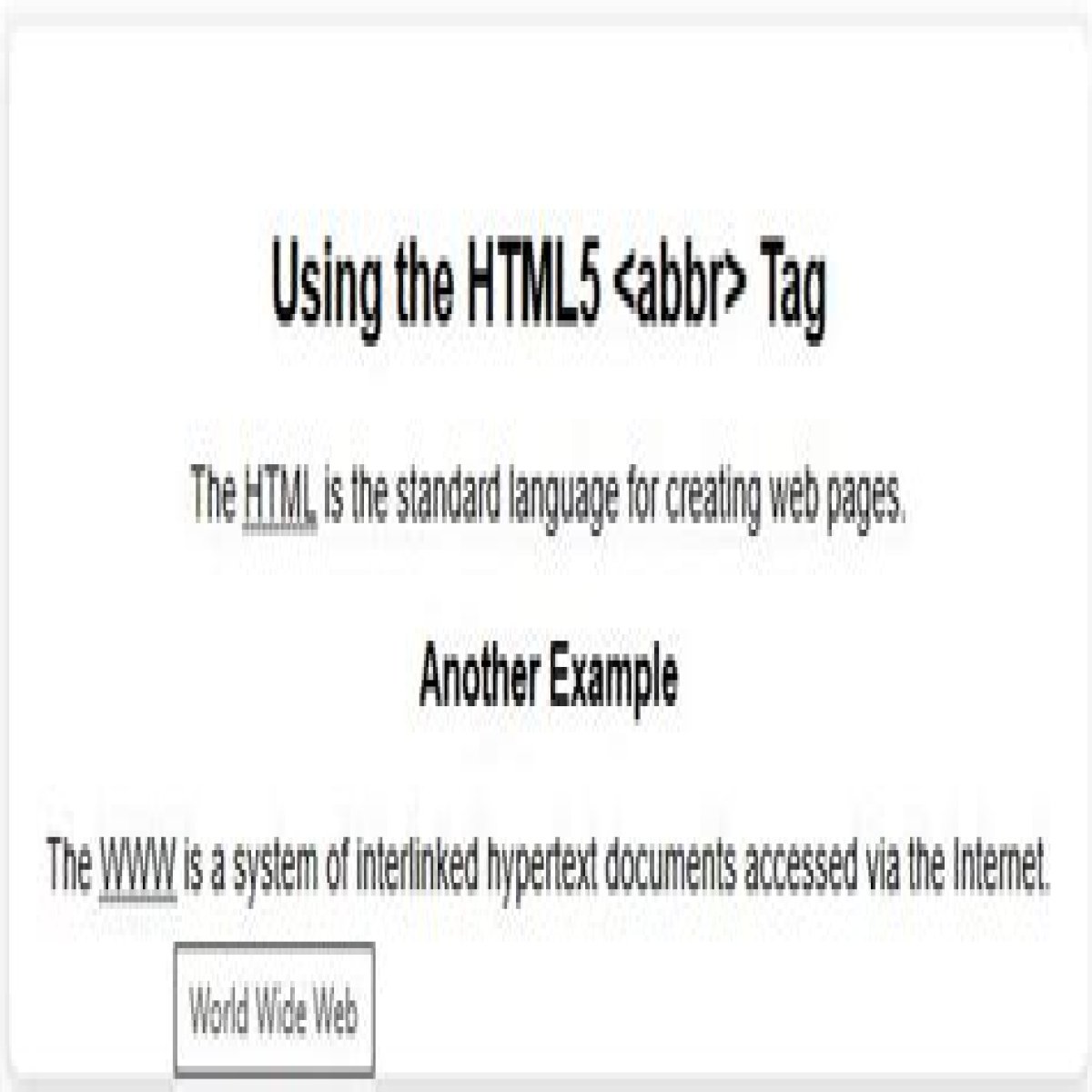 HTML